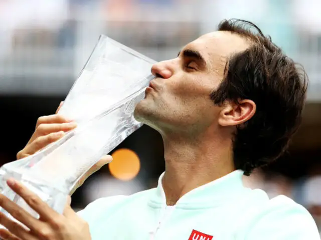 Roger Federer obtuvo título 101 y se consagró campeón del Masters 1000