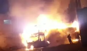 Incendio en Fiori: suspenderán licencia a ‘Sajy Bus’ mientras duren investigaciones