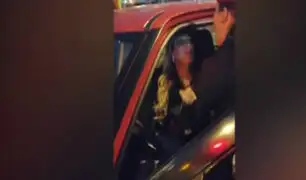Liberan a conductora que agredió a mujer policía