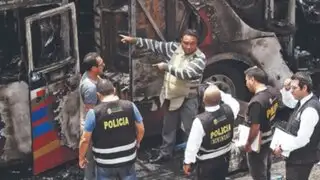 Tragedia en Fiori: nadie asume responsabilidad por incendio de bus
