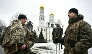 Rusia: águilas y búhos resguardan invernaderos del kremlin