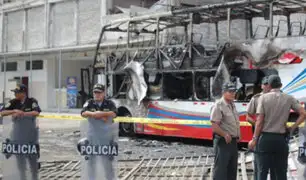 Tragedia en Fiori: bus se incendio por corto circuito en ducto de aire acondicionado
