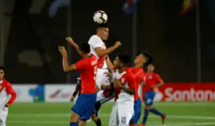 Sudamericano Sub 17: Perú cayó ante Chile por hexagonal final