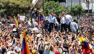 Venezuela: Juan Guaidó lidera inicio de la 'Operación Libertad'