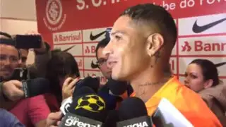 Paolo Guerrero habla sobre partido entre Alianza e Inter de Porto Alegre