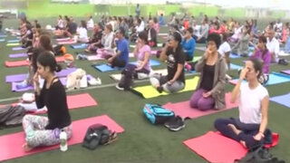 San Isidro: decenas de vecinos participaron de la primera Yogatón 2019