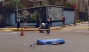 Pueblo Libre: choque entre auto y moto deja un fallecido