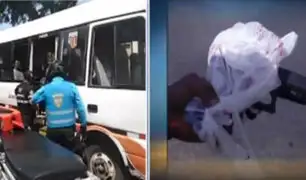 Miraflores: ladrones armados disparan contra pasajero en cúster