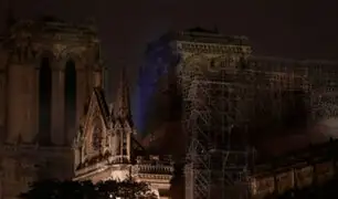 FOTOS: primeras imágenes luego del voraz incendio en catedral de Notre Dame