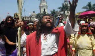 Chincha: "Cristo Cholo" escenificó Vía Crucis previo a Semana Santa