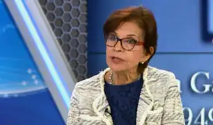 Mercedes Cabanillas: “La policía no debió dejar solo a Alan García”