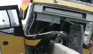 Huacho: al menos 8 muertos deja accidente de bus que trasladaba a delegación aprista