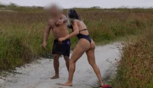 Luchadora de MMA le dio una paliza a sujeto que se masturbó frente a ella