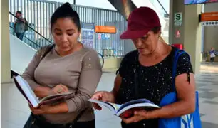 Metro de Lima: usuarios pueden acceder a préstamo de libros en cuatro estaciones