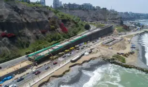 Costa Verde: congestión vehicular por construcción de viaducto Armendáriz