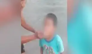 Indignante: hombre incita a fumar a niño en Cieneguilla