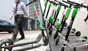 MTC prohíbe circulación de scooters eléctricos por veredas y limita velocidad