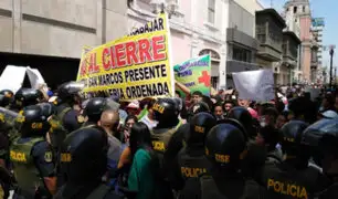 Mesa Redonda: comerciantes protestan por cierre temporal de zona comercial