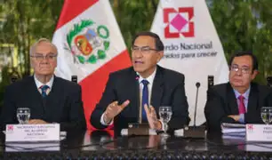 FAN: presidente Vizcarra pidió mantener la unidad y dejar de lado "ataques" al Gobierno