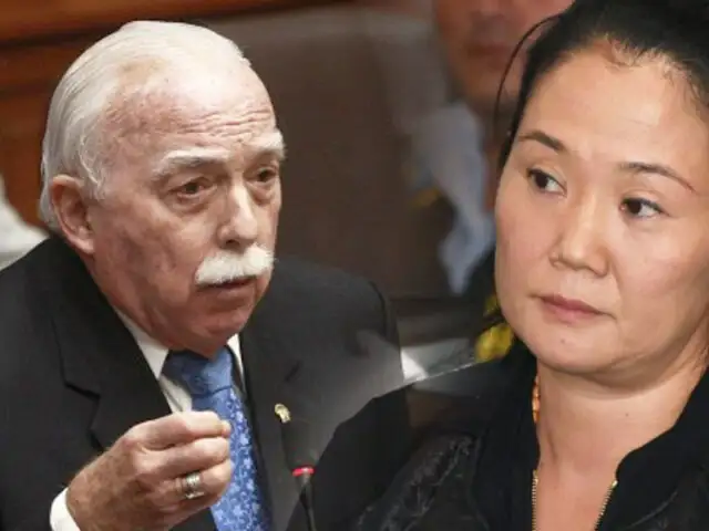 Carlos Tubino solicitó liberación de Keiko Fujimori ante el Pleno del Congreso