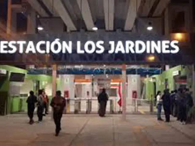 SJL: niño de siete años sufre accidente en escaleras eléctricas de estación del Metro de Lima