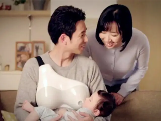 Crean pecho artificial para que hombres ''amamanten'' a bebés