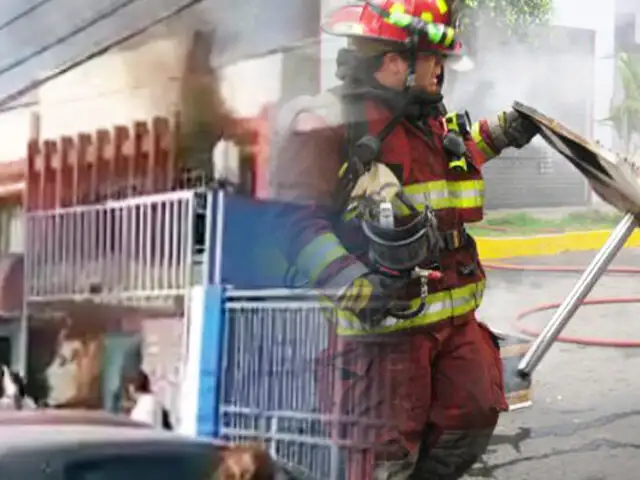 Miraflores: se registra incendio en inmueble de la avenida República de Panamá