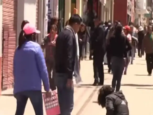 Huancayo: golpean a policía por dramatizar escena de violencia contra la mujer