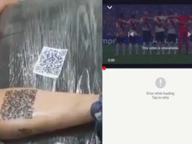 Fanático se tatúa enlace a goles de su equipo en YouTube, pero horas más tarde eliminan video