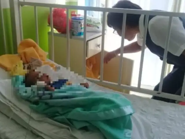 Bebé de tres meses abandonado en hospital de Chimbote murió de desnutrición severa