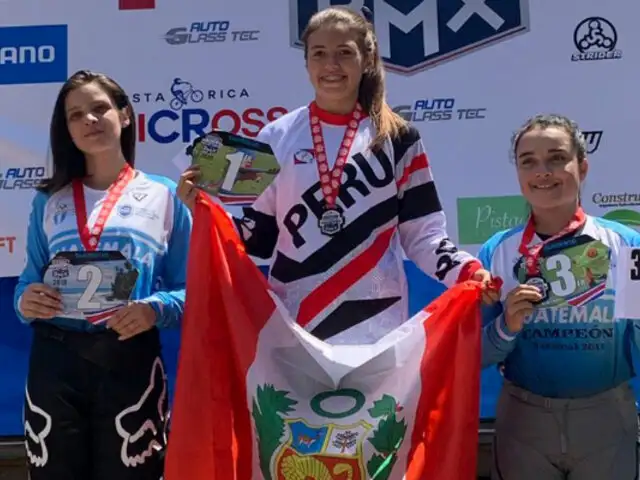 Micaela Ramírez: peruana ganó medalla de oro en ciclismo BMX