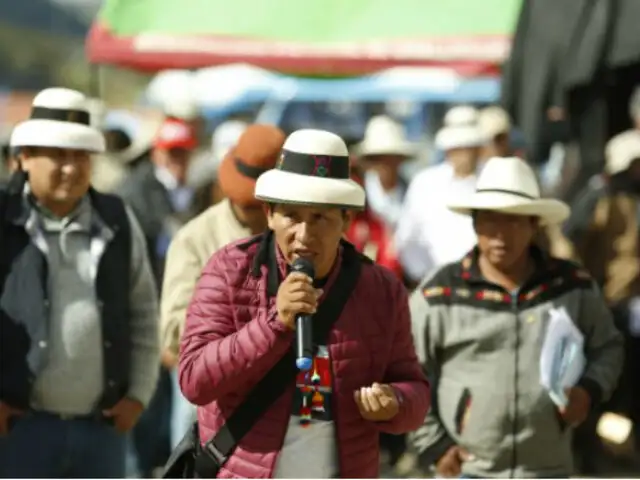 Las Bambas: Rojas pide presencia del Poder Judicial en reunión del 24 de abril