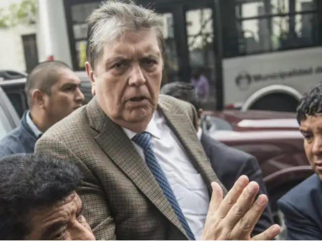 Alan García: Poder Judicial autoriza a Fiscalía acceder a dos celulares incautados el día de su muerte
