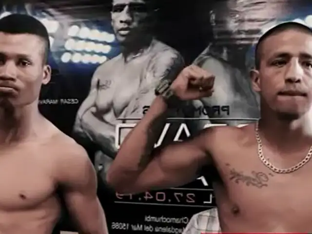 ‘Rayo’ Bravo y la ‘Maravilla’ Díaz se enfrentan por el título nacional del boxeo