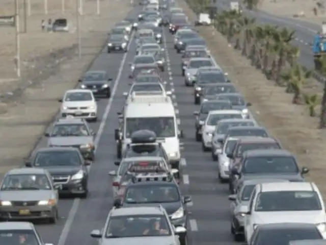 Semana Santa: disponen medidas para retorno de vehículos por Carretera Central y Panamericana Sur