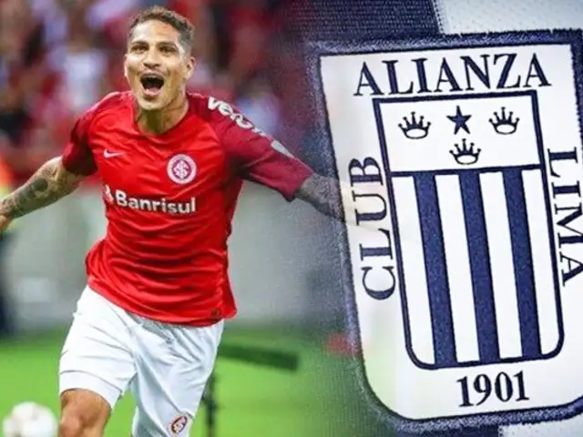 Alianza Lima vs. Internacional: Paolo Guerrero enfrentará por primera vez al cuadro blanquiazul