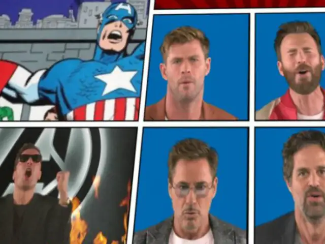 Elenco de ''Avengers: Endgame'' canta al ritmo de ''We Didn’t Start the Fire''