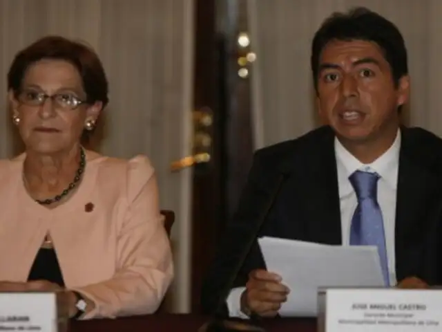 Barata sobre campaña de Villarán: José Miguel Castro pidió US$ 3 millones en reunión en MML