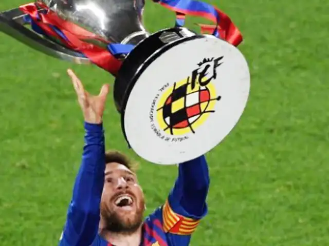 Lionel Messi consigue su título 34 con el FC Barcelona