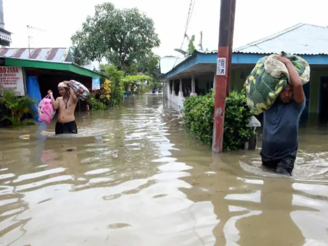 Indonesia: 40 personas fallecidas por deslizamientos e inundaciones