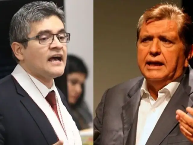 Poder Judicial evalúa pedido de fiscal Peréz acerca de incautación del celular de Alan García