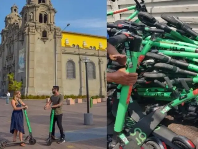 Miraflores multará a usuarios de scooters que incumplan reglamento