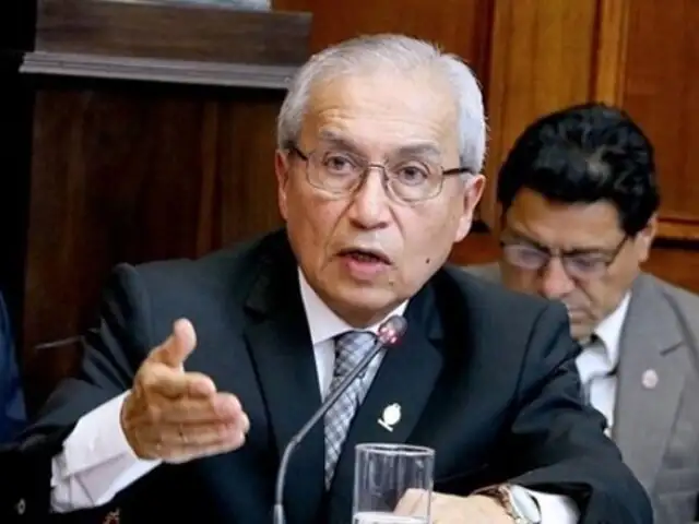 Chávarry: dejé sin efecto remoción de fiscales Pérez y Vela por intervención del Presidente