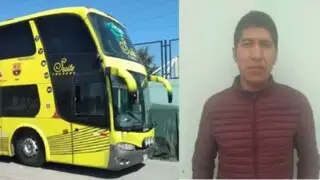 Arequipa: chofer ebrio conducía bus con 40 pasajeros a bordo