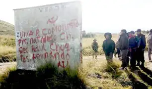 Cusco: investigan pintas halladas ligadas presuntamente al terrorismo
