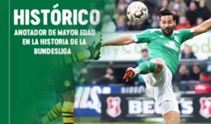 Peruanos en el extranjero: Werder Bremen celebra récord de Claudio Pizarro