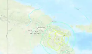 Terremoto de 7.2 grados de magnitud atemoriza a Papúa Nueva Guinea