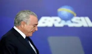 Michel Temer, ex presidente de Brasil, se entregó a la policía