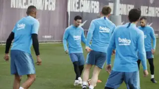 Messi volvió: 'La Pulga' se sumó a entrenamientos del Barcelona