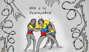 Surco: pintan frases xenófobas en contra de ciudadanos venezolanos
